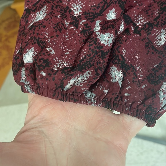 NWT West Kei Tie Front Chiffon Tunic Blouse - Picture 9 of 9